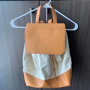 Canvas backpack